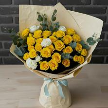 Букет цветов из:  Розы в Переясловской