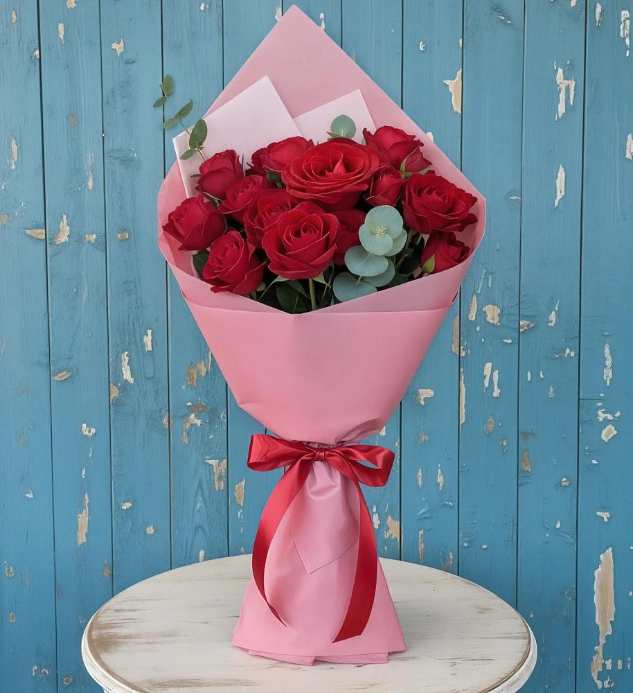 Букет цветов из: Розы в Переясловской