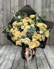 Букет цветов из:  Розы и Лизиантусы #REPLACE_PRED# Переясловской