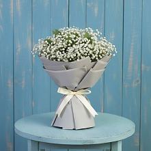 Букет цветов из:  Гипсофила в Переясловской