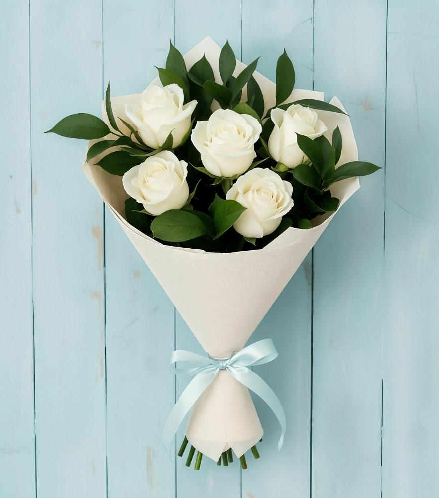 Букет цветов из: Розы в Переясловской