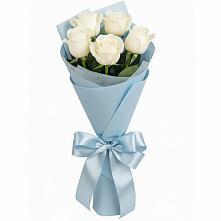 Букет 5 Белых роз Проуд #REPLACE_PRED# Переясловской