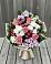 Букет цветов из: Альстромерии, Гвоздики, Розы и Хризантемы в Переясловской