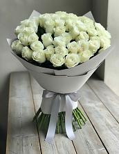 Букет 35 Белых роз в Переясловской