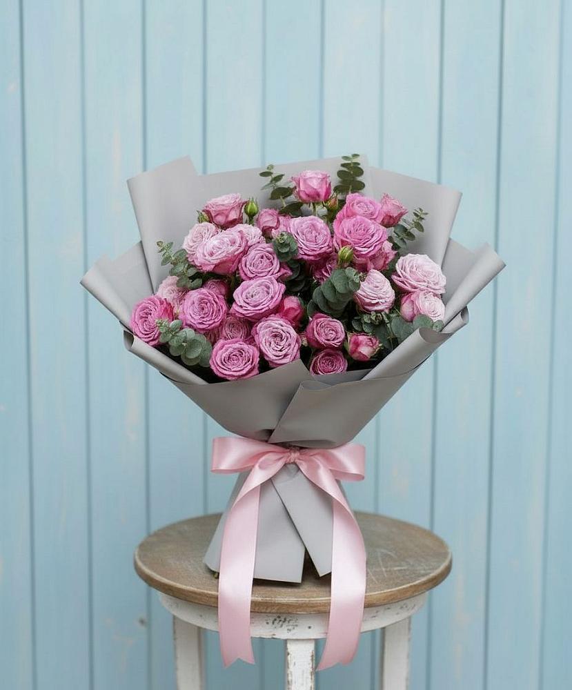 Букет цветов из: Розы в Переясловской