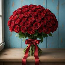 Букет Красные розы Блэк Меджик в Переясловской