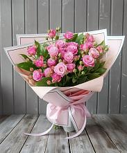 Букет Розовый кустик #REPLACE_PRED# Переясловской