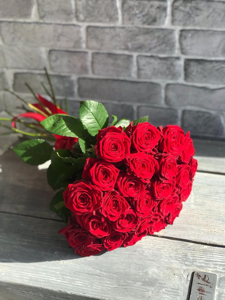 Букет Красные розы Фридом в Переясловской