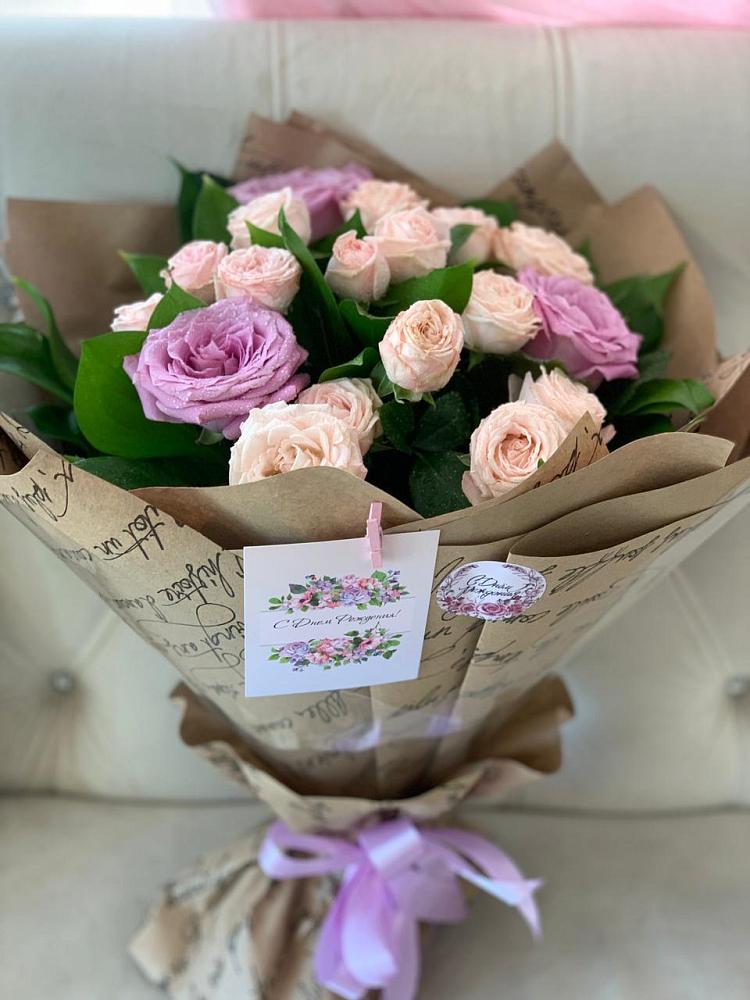 Букет цветов из: Розы в Переясловской