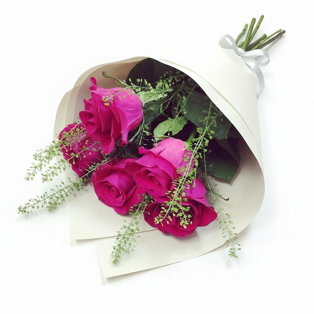 Букет цветов из: Розы в Переясловской