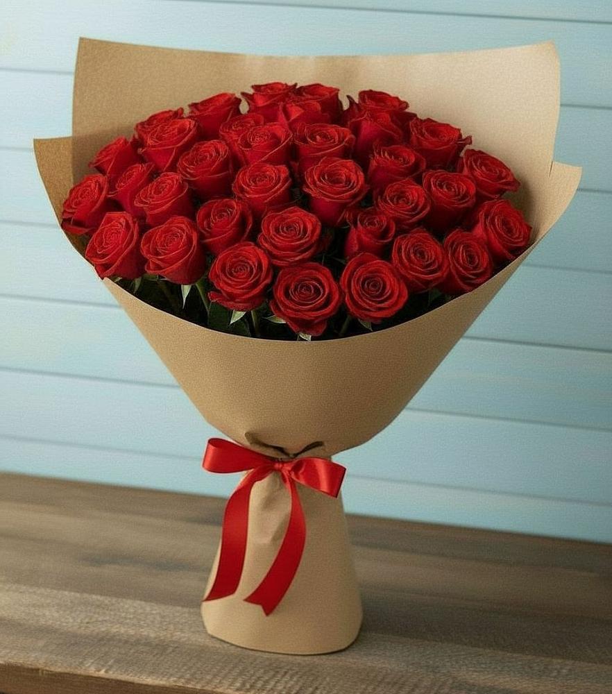 Букет Красные розы Милано в Переясловской