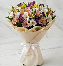 Букет цветов из:  Альстромерии #REPLACE_PRED# Переясловской
