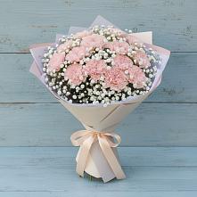Букет цветов из:  Гвоздики в Переясловской