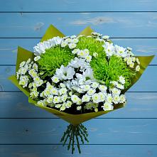 Букет цветов из:  Хризантемы в Переясловской