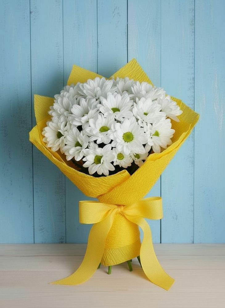 Букет цветов из: Хризантемы в Переясловской