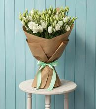 Букет цветов из:  Лизиантусы в Переясловской