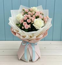 Букет цветов из:  Розы в Переясловской
