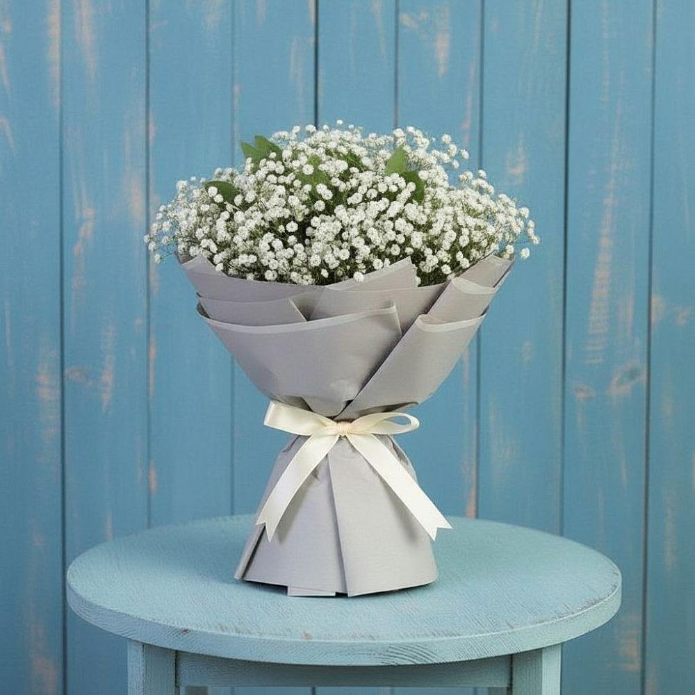 Букет цветов из: Гипсофила в Переясловской