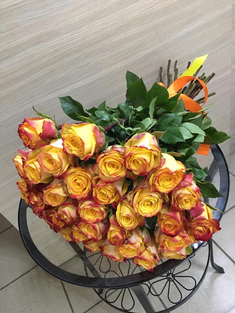 Букет Желтые розы в Переясловской