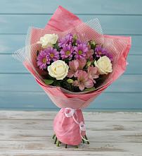 Букет цветов из:  Герберы #REPLACE_PRED# Переясловской