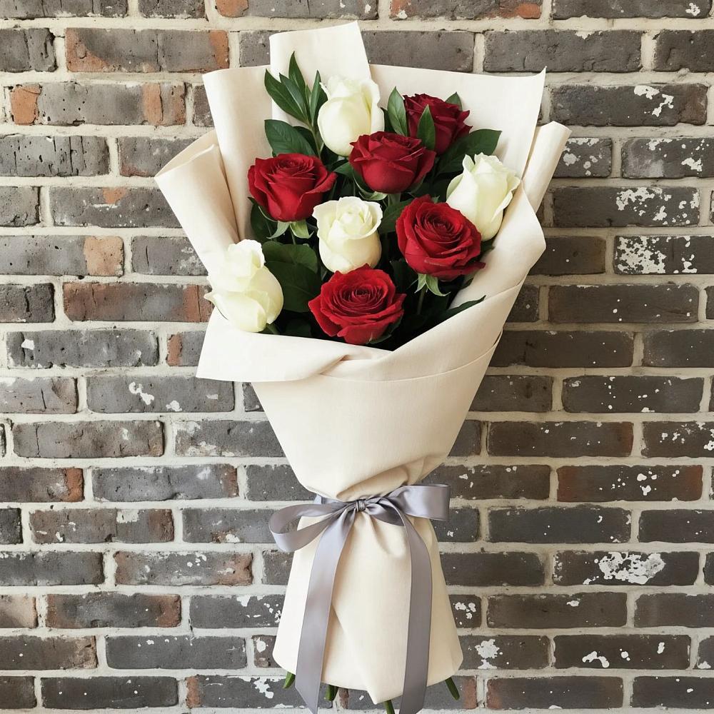 Букет цветов из: Розы в Переясловской