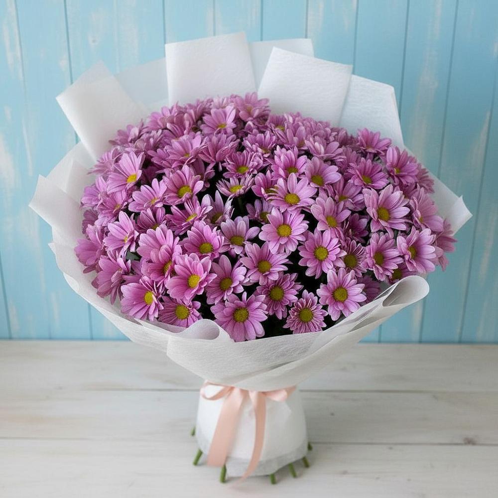 Букет цветов из: Хризантемы в Переясловской