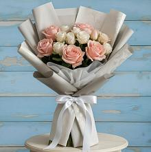 Букет цветов из:  Розы #REPLACE_PRED# Переясловской