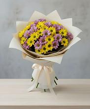 Букет цветов из:  Хризантемы в Переясловской