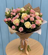 Букет цветов из:  Розы в Переясловской