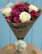 Букет цветов из:  Розы #REPLACE_PRED# Переясловской