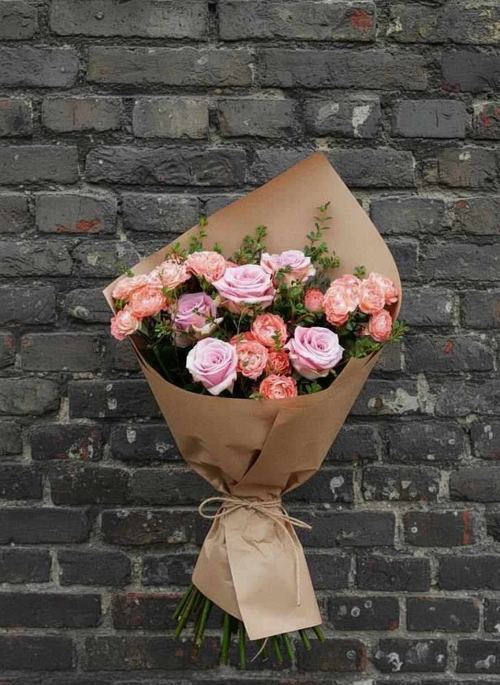 Букет цветов из: Розы в Переясловской