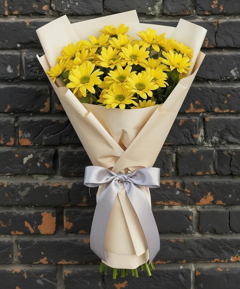 Букет цветов из: Хризантемы в Переясловской