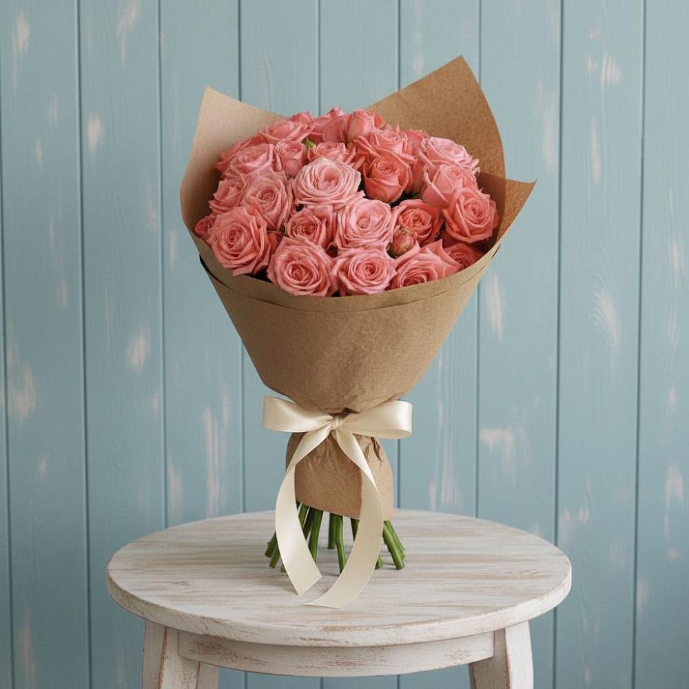 Букет цветов из: Розы в Переясловской