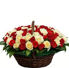 Премиум букет из: Розы #REPLACE_PRED# Переясловской