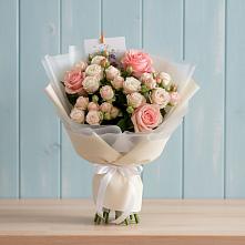 Букет цветов из:  Розы #REPLACE_PRED# Переясловской